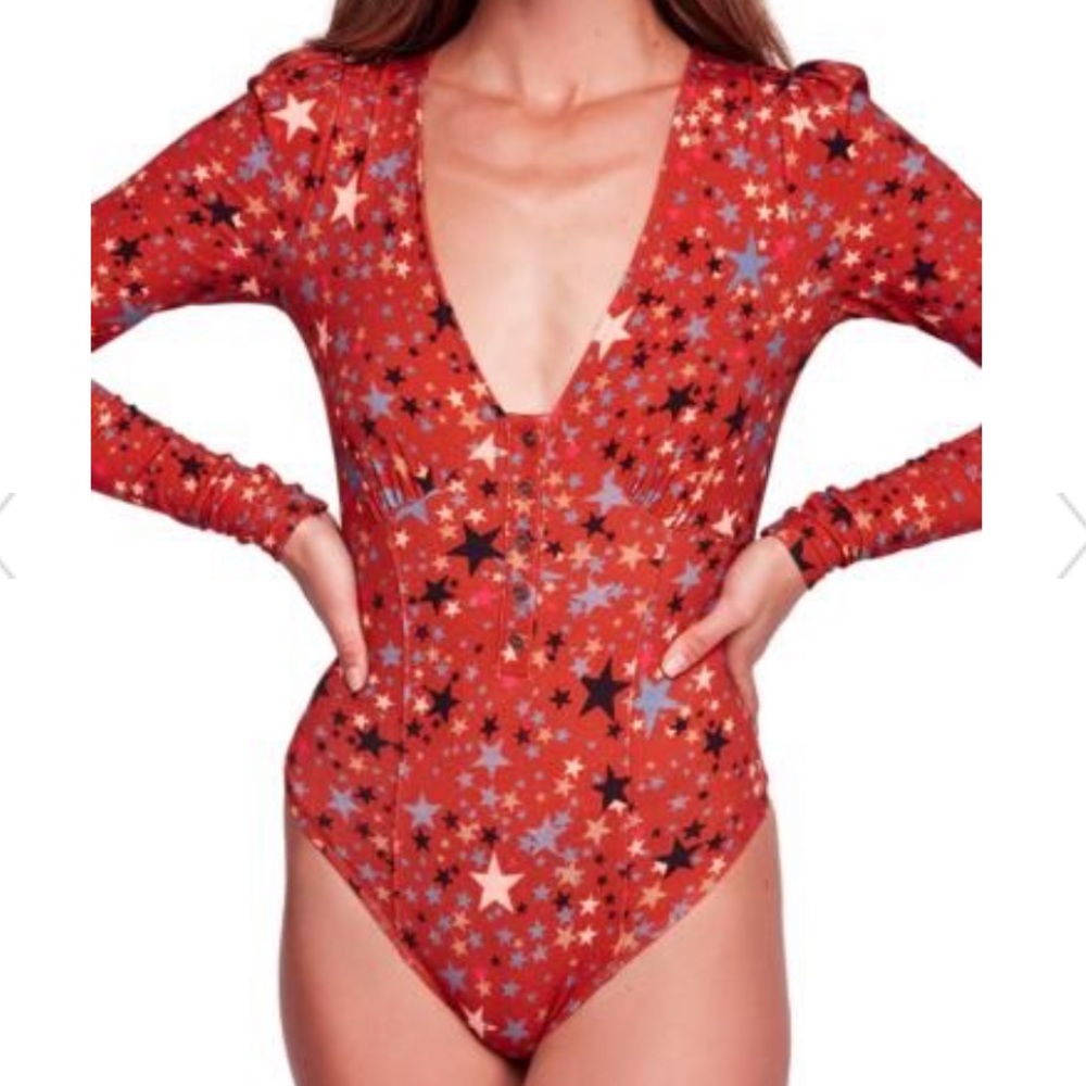 NWT! Free People bodysuit